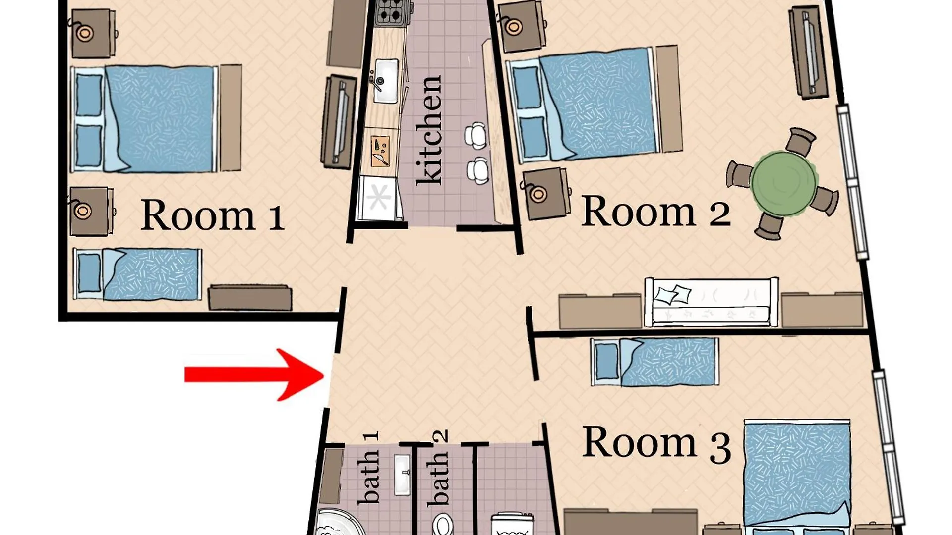 At The Blue Lion & Parking Assistance Apartment Prague