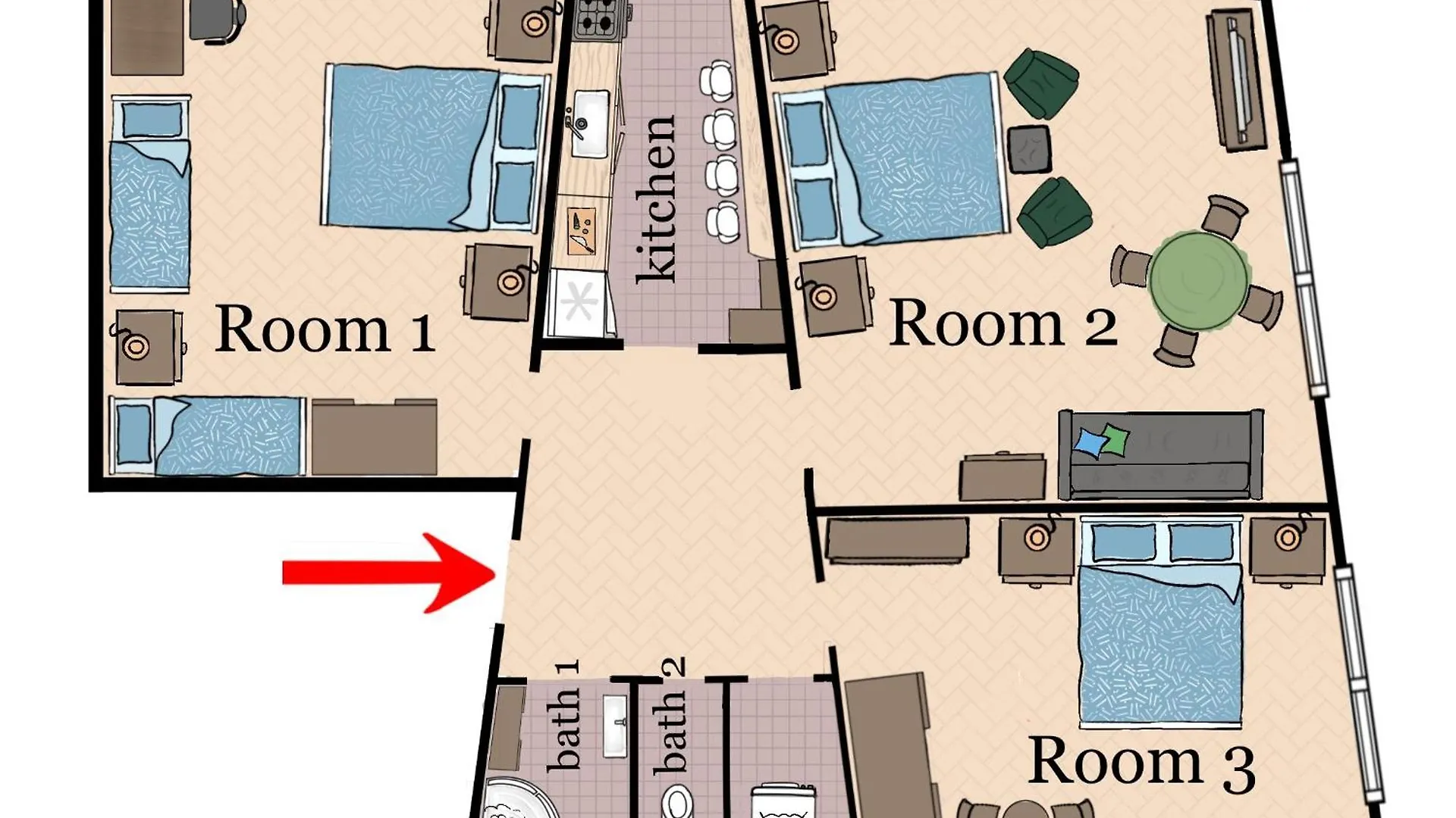 At The Blue Lion & Parking Assistance Apartment Prague Czech Republic